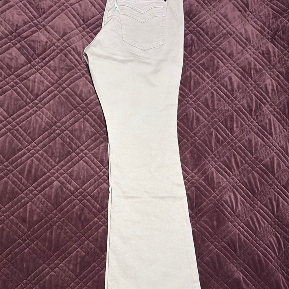 Levi's Pink Flare Wide Leg Jeans